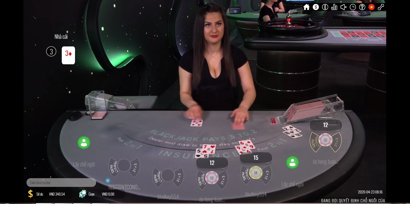 Hướng dẫn chi tiết chơi bài Blackjack tại sòng Vivo Gaming nhà cái Lucky88