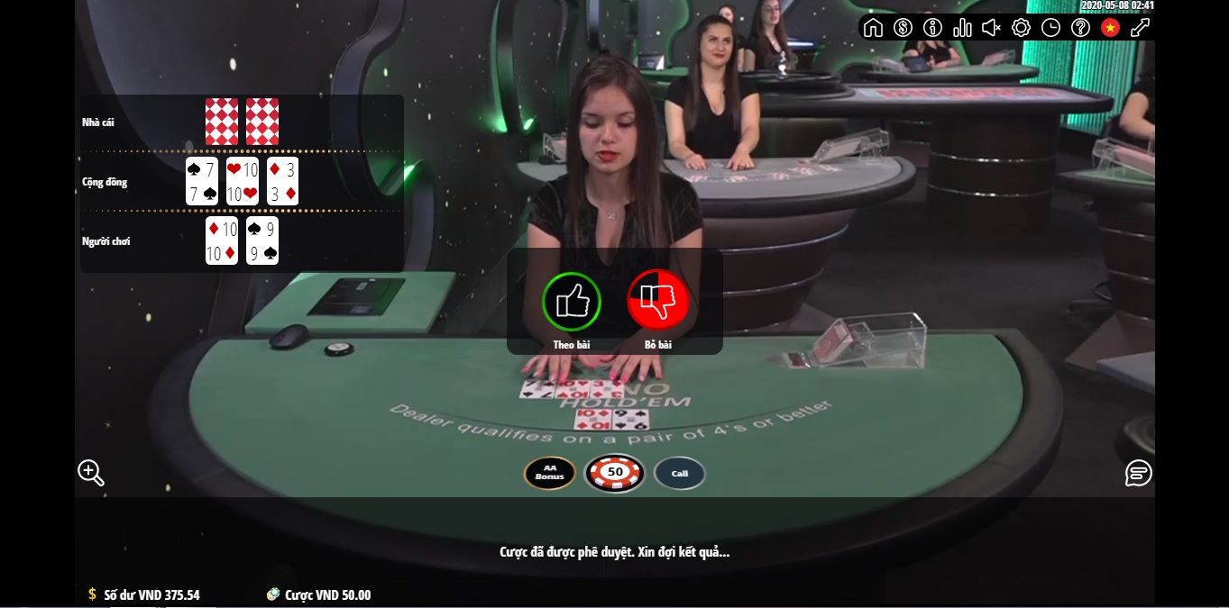 Khám phá luật chơi Casino Hold'em tại nhà cái Lucky88